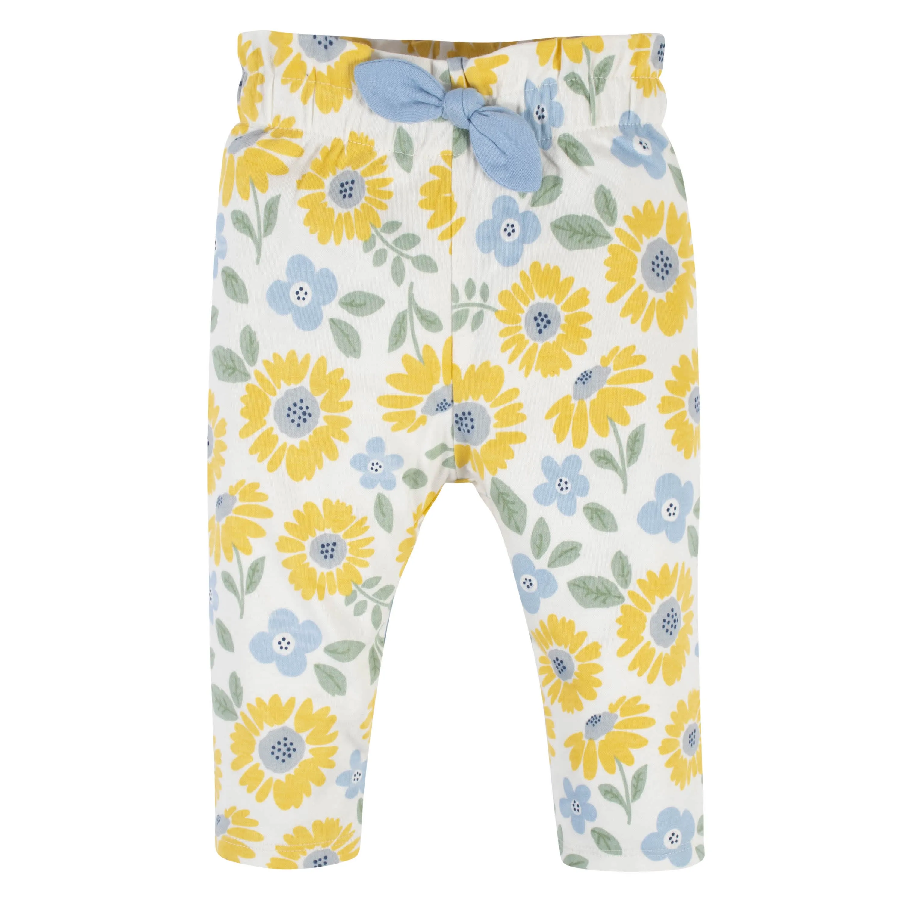 3-Piece Baby Girls Sunny Garden Onesies® Bodysuit, Pants & Headband Set