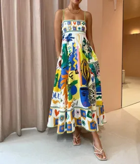 Alemais Soleil Sundress Multi