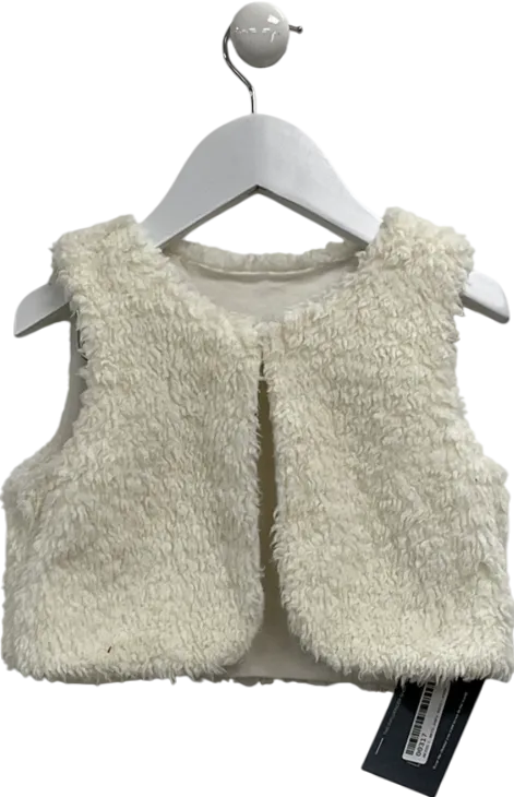 Angel & Rocket Cream Cici Faux Fur Gilet 3 Years