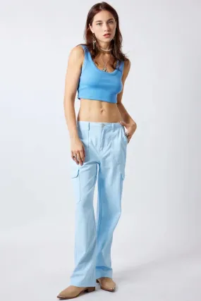 Baby Blue Cargo Pant