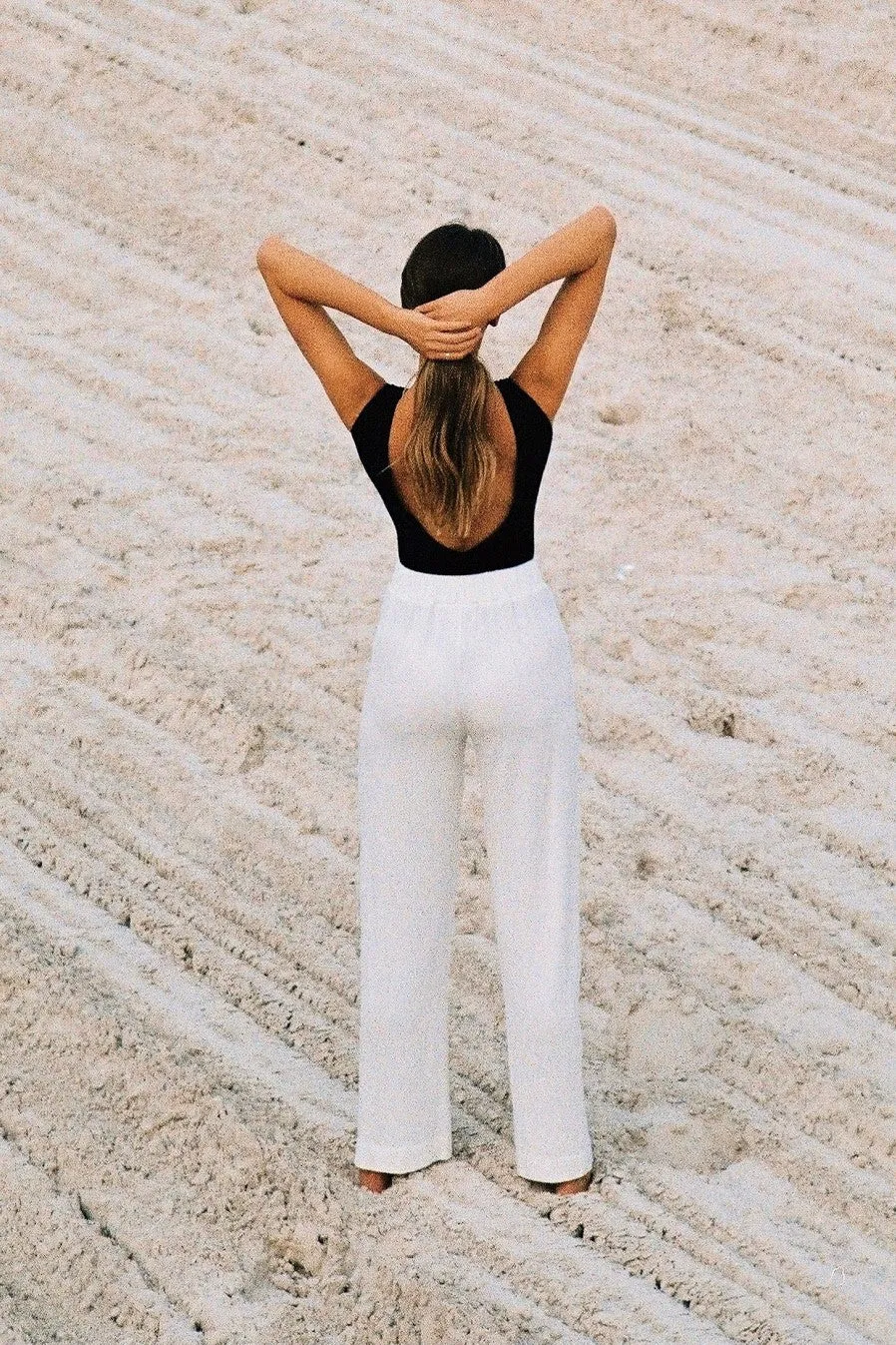 Backless Bodysuit Black