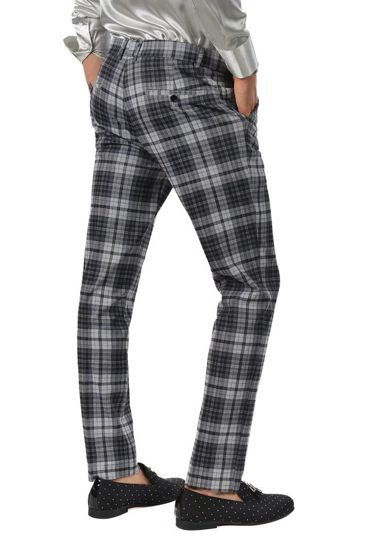 Barabas Kherson 2CP191 Chino Slim Fit Pants Black/Grey