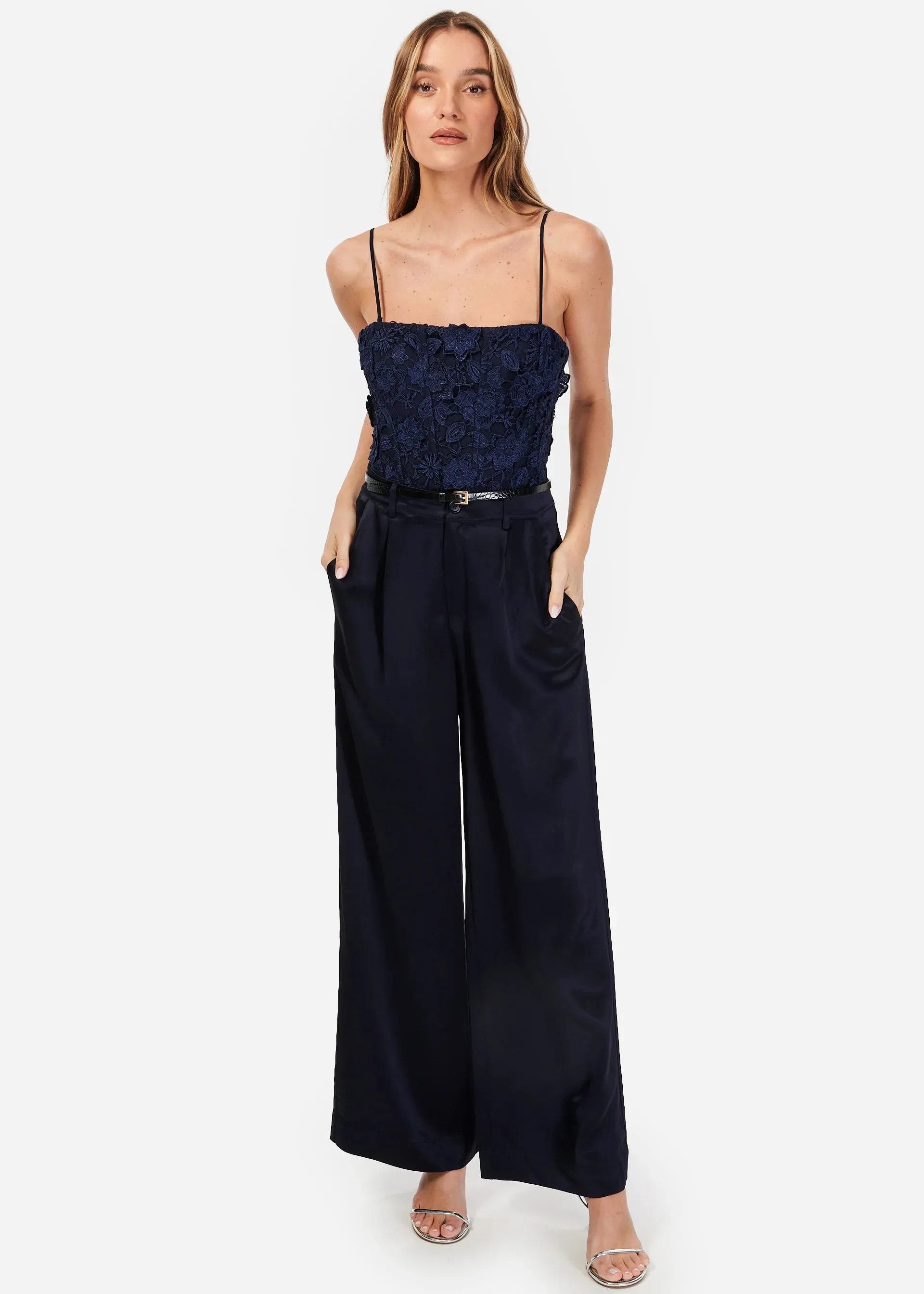 Beleza Bodysuit | Navy