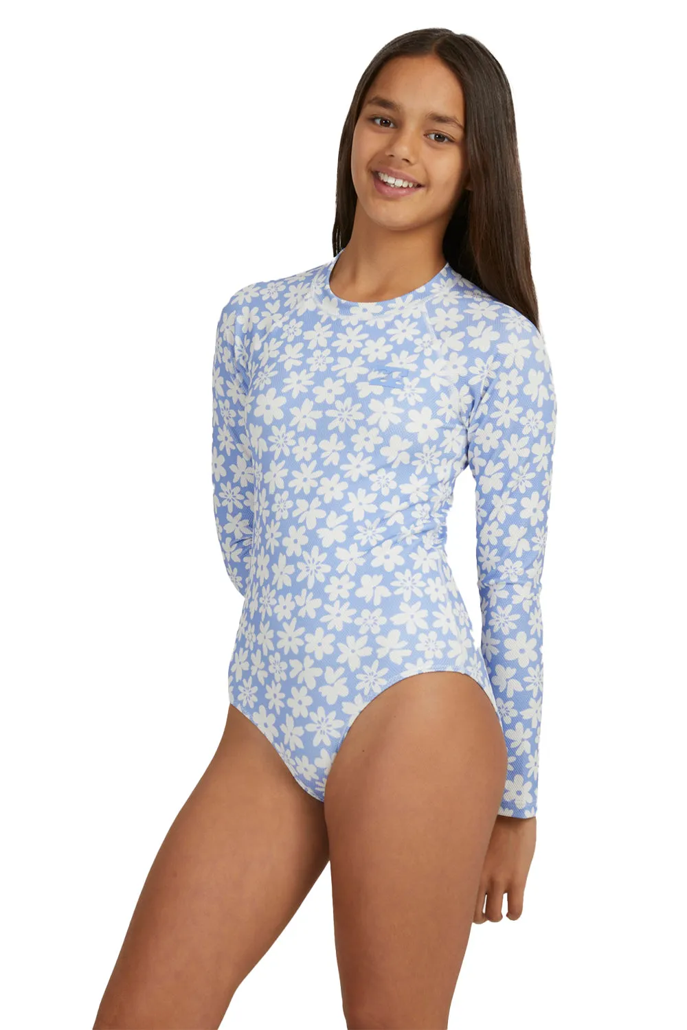 Billabong Girls (6-14) Feelin Sweet Bodysuit Rash Vest