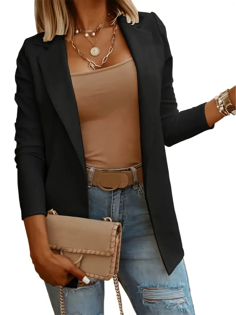 Black Long Sleeve Blazer