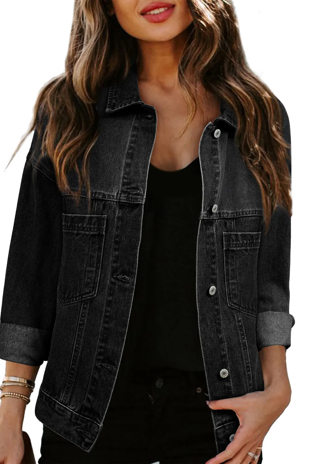 Black Long Sleeve Blazer