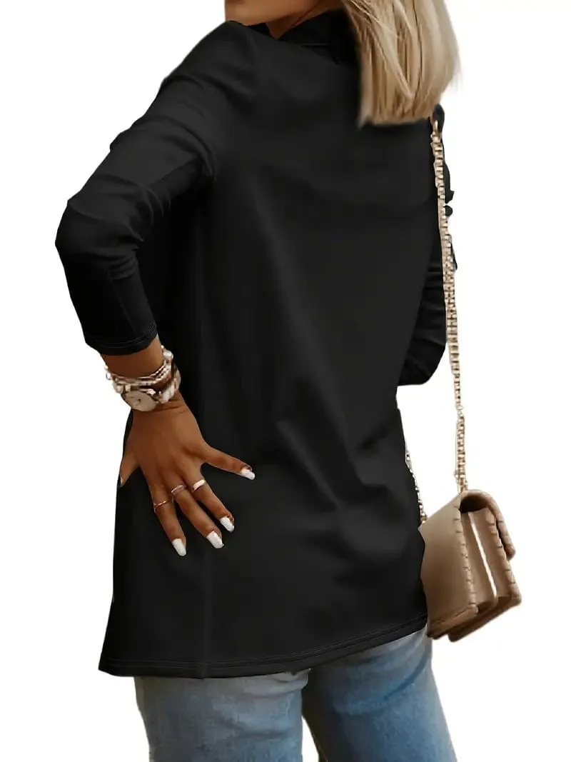 Black Long Sleeve Blazer