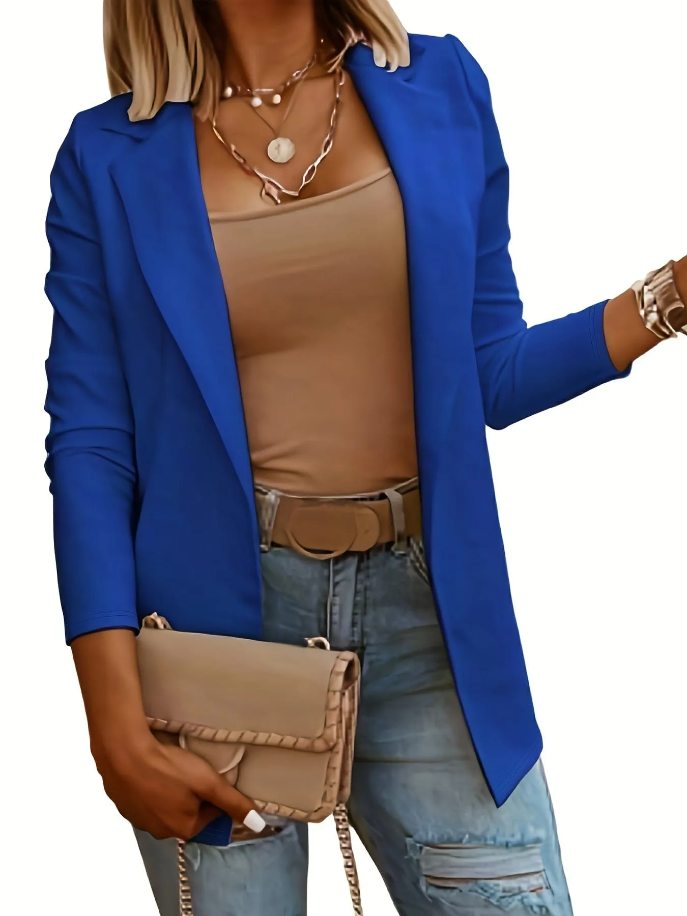 Black Long Sleeve Blazer