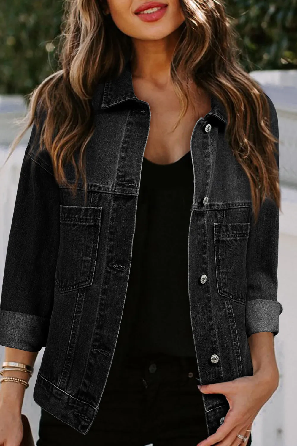 Black Long Sleeve Blazer