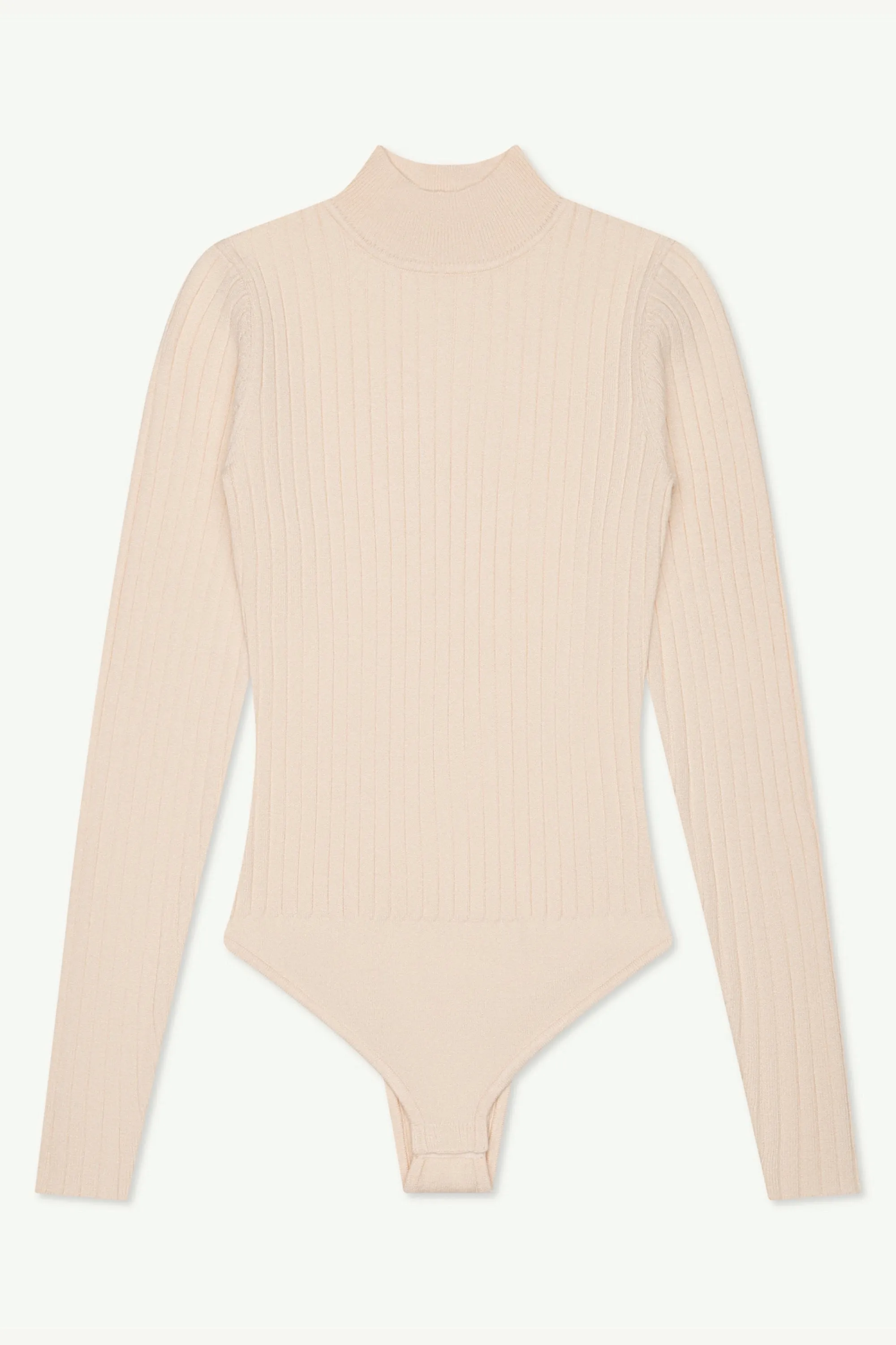 Blair Ribbed Knit Bodysuit - Off White