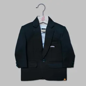 Blazer For Boys With Half Sleeves T-Shirt