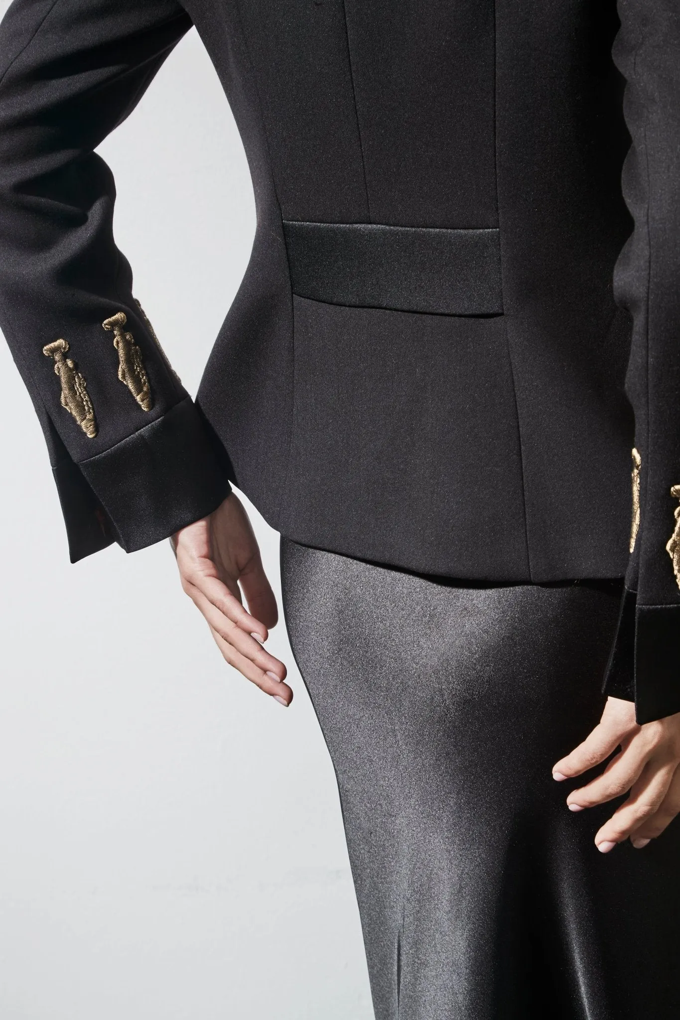 BLAZER MILITAR NEGRO NUVOLA