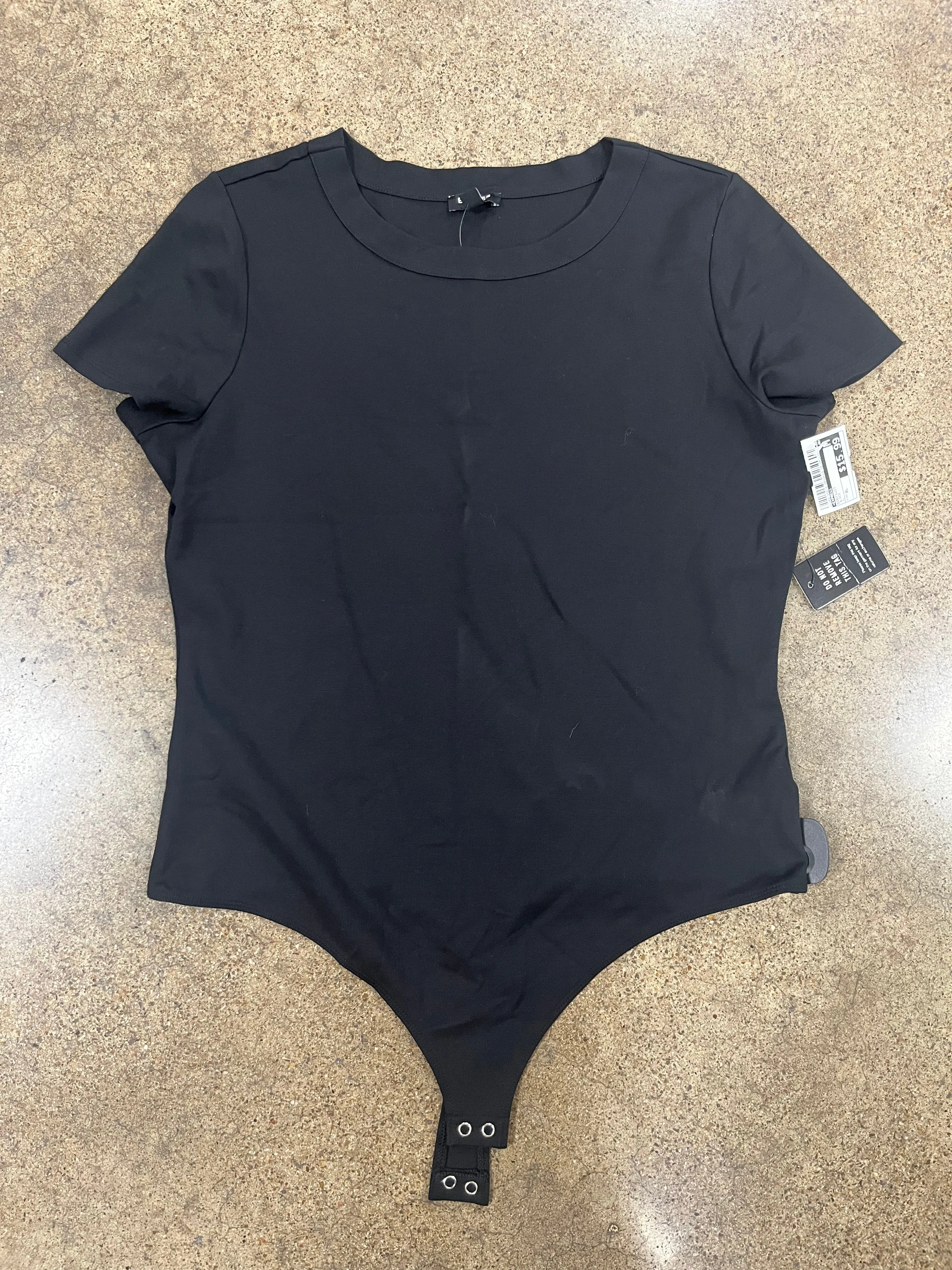 Bodysuit By Express In Black, Size:Xl