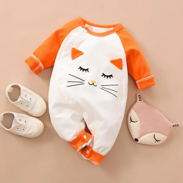 Cartoon Print Jumpsuit