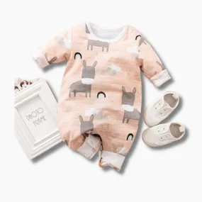 Cartoon Print Jumpsuit