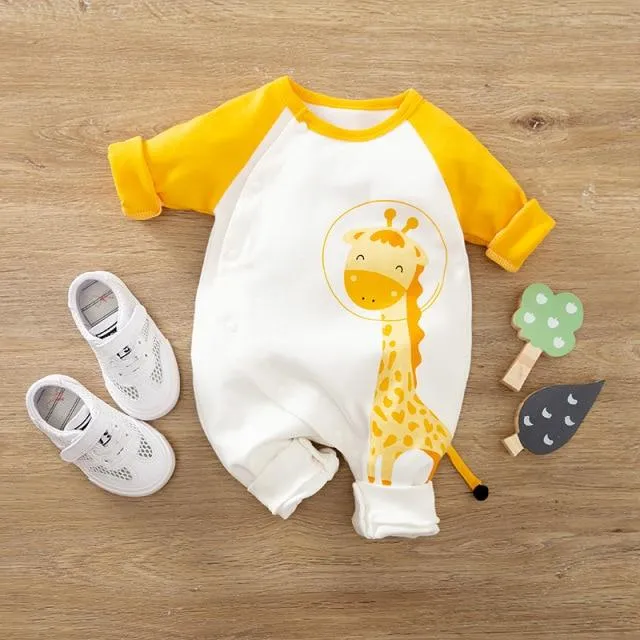 Cartoon Print Jumpsuit