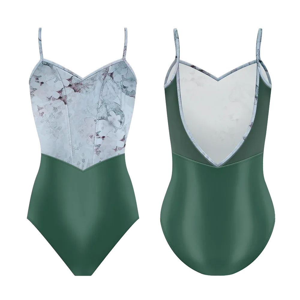 Chanelle Olive Moss Leotard
