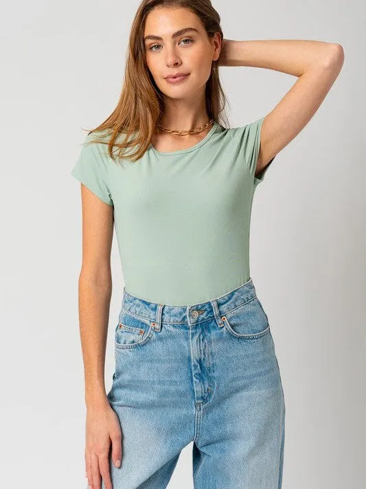 Chillin' Like a Villain Round Neck Short Sleeve Bodysuit