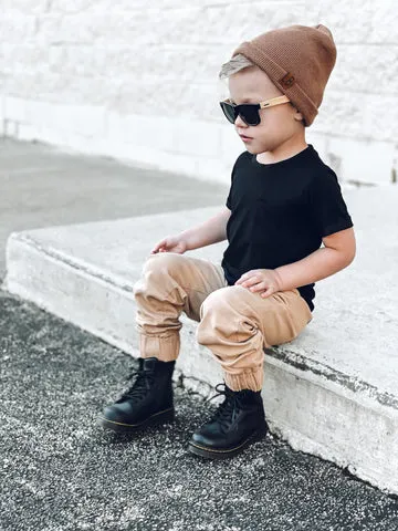 CHINO JOGGER - CAMEL