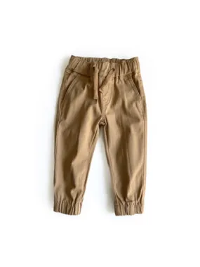 CHINO JOGGER - CAMEL