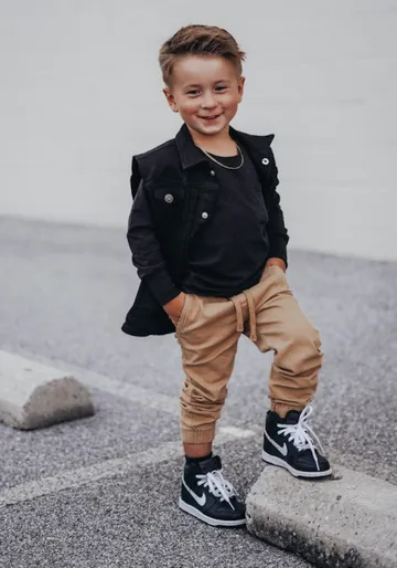 CHINO JOGGER - CAMEL
