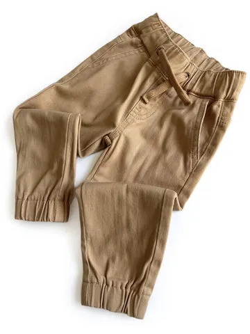 CHINO JOGGER - CAMEL
