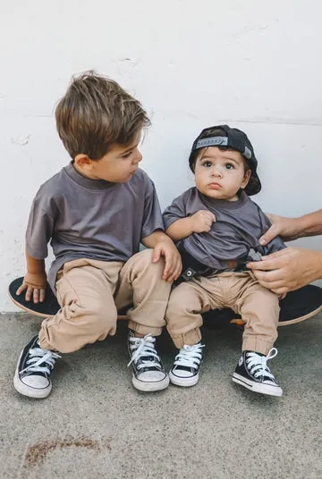 CHINO JOGGER - CAMEL