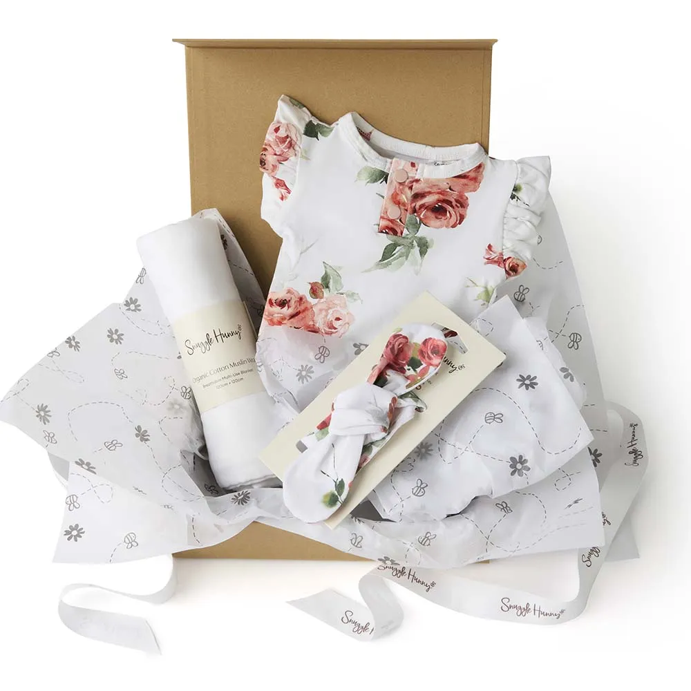 Classic Newborn Gift Hamper - Rosebud