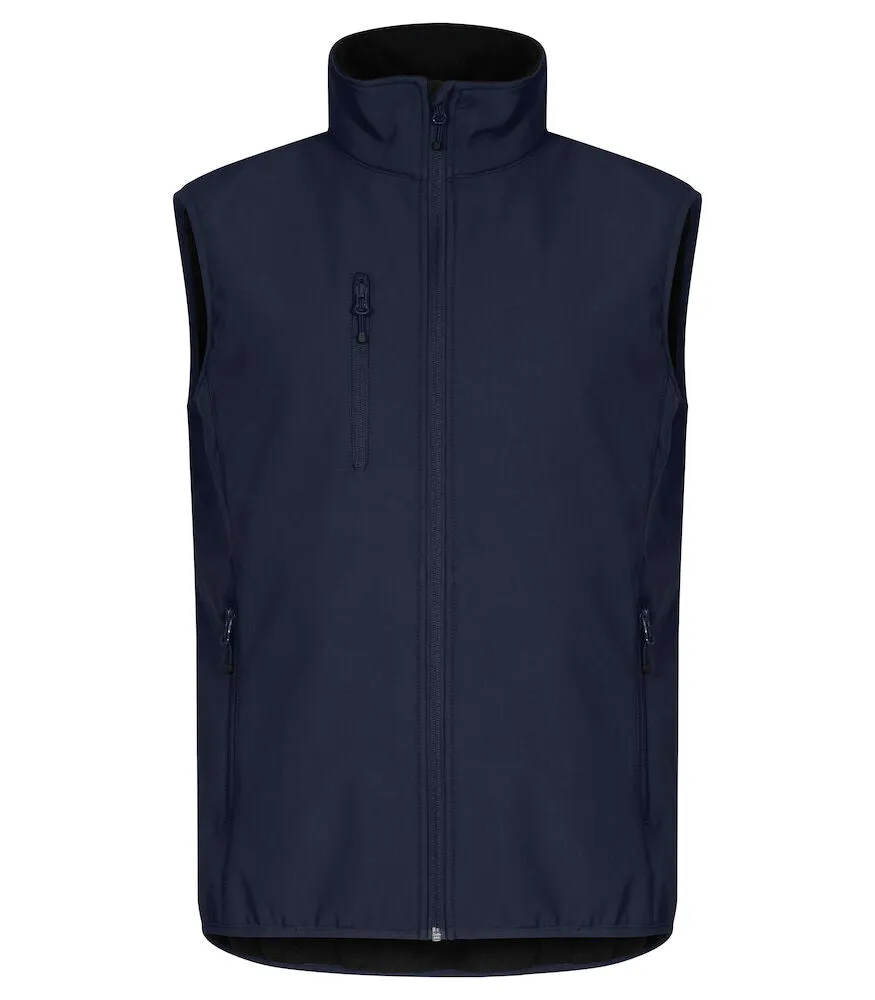 Clique Classic Men's Softshell Gilet | Waterproof | Recycled Material | 9 Colours | XS-5XL