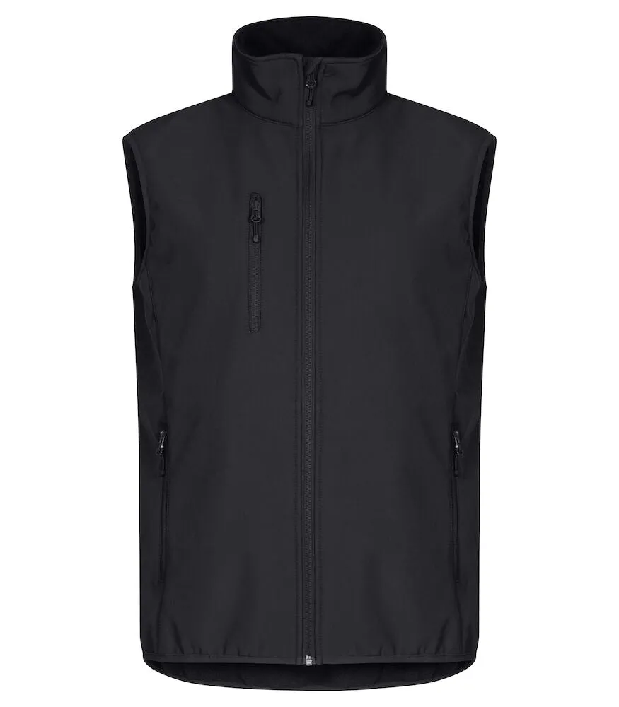 Clique Classic Men's Softshell Gilet | Waterproof | Recycled Material | 9 Colours | XS-5XL