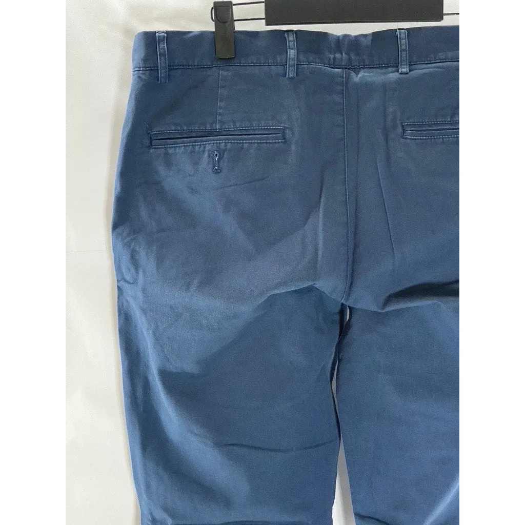 CLUB MONACO Men's Dark Blue Modern Slim-Fit Conner Chino Pant SZ 33x32
