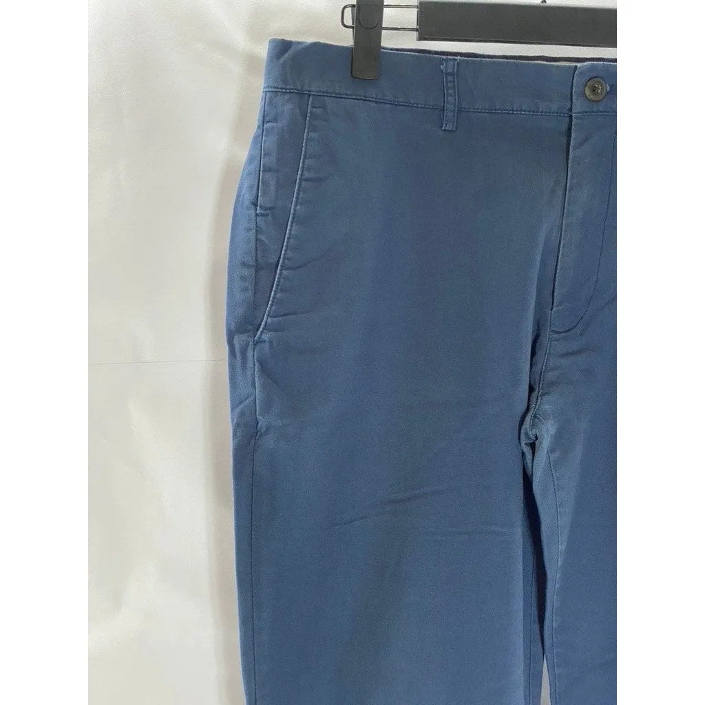 CLUB MONACO Men's Dark Blue Modern Slim-Fit Conner Chino Pant SZ 33x32
