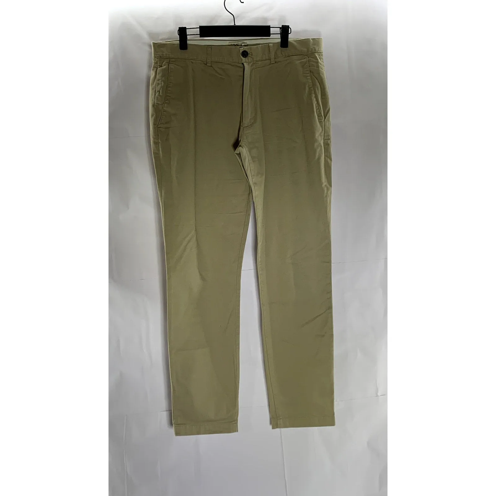CLUB MONACO Men's Tan Modern Slim-Fit Conner Chino Pant SZ 33x32