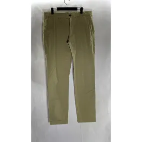 CLUB MONACO Men's Tan Modern Slim-Fit Conner Chino Pant SZ 33x32