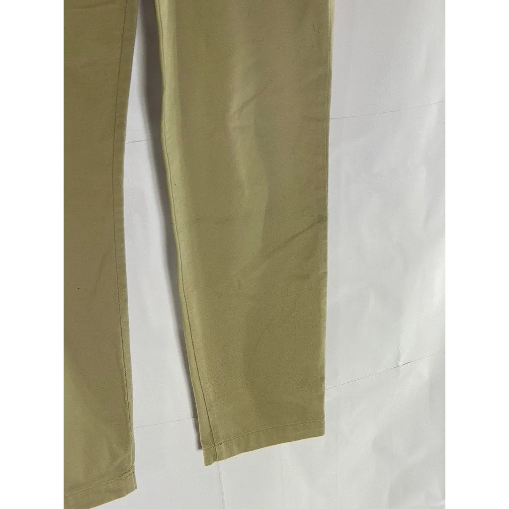 CLUB MONACO Men's Tan Modern Slim-Fit Conner Chino Pant SZ 33x32