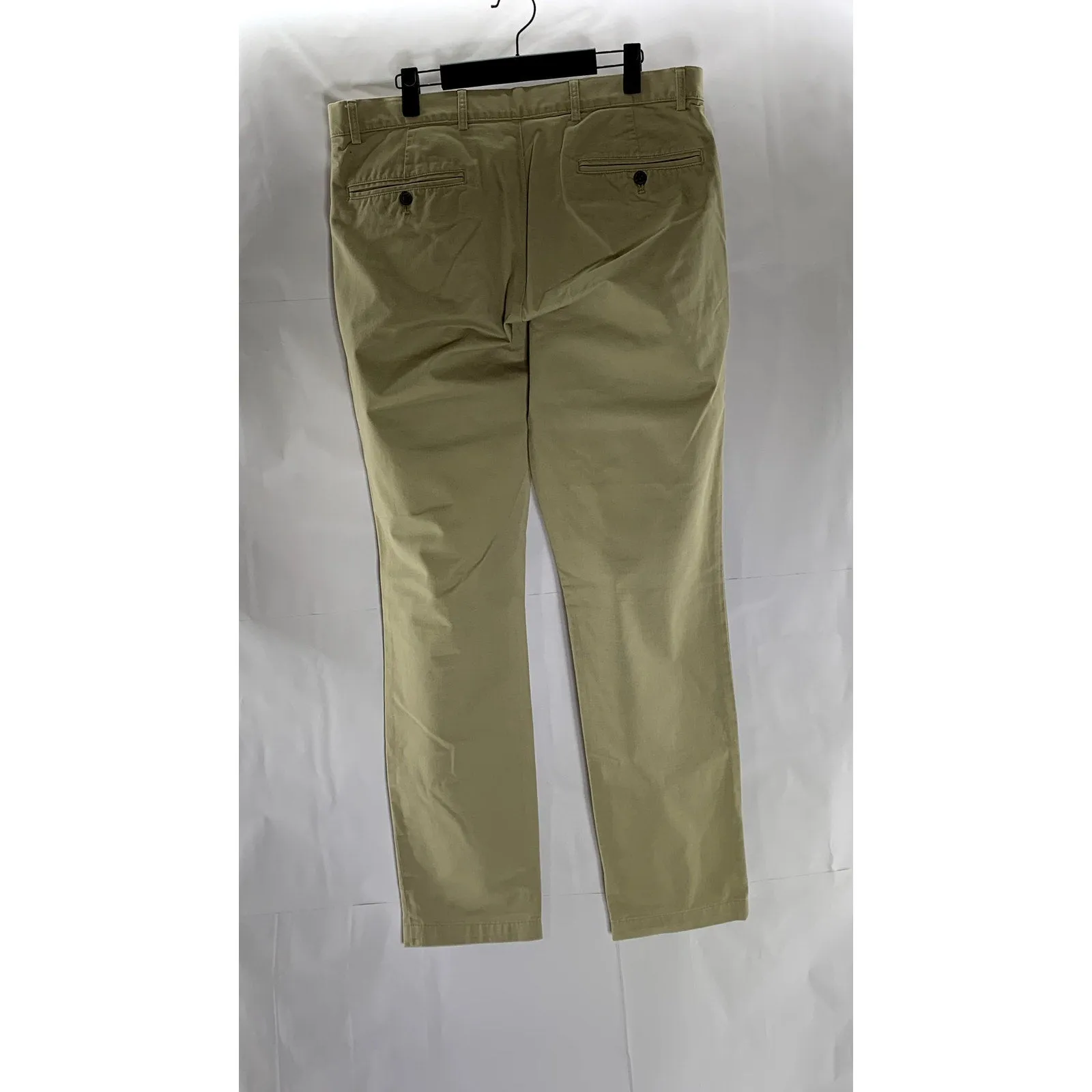 CLUB MONACO Men's Tan Modern Slim-Fit Conner Chino Pant SZ 33x32