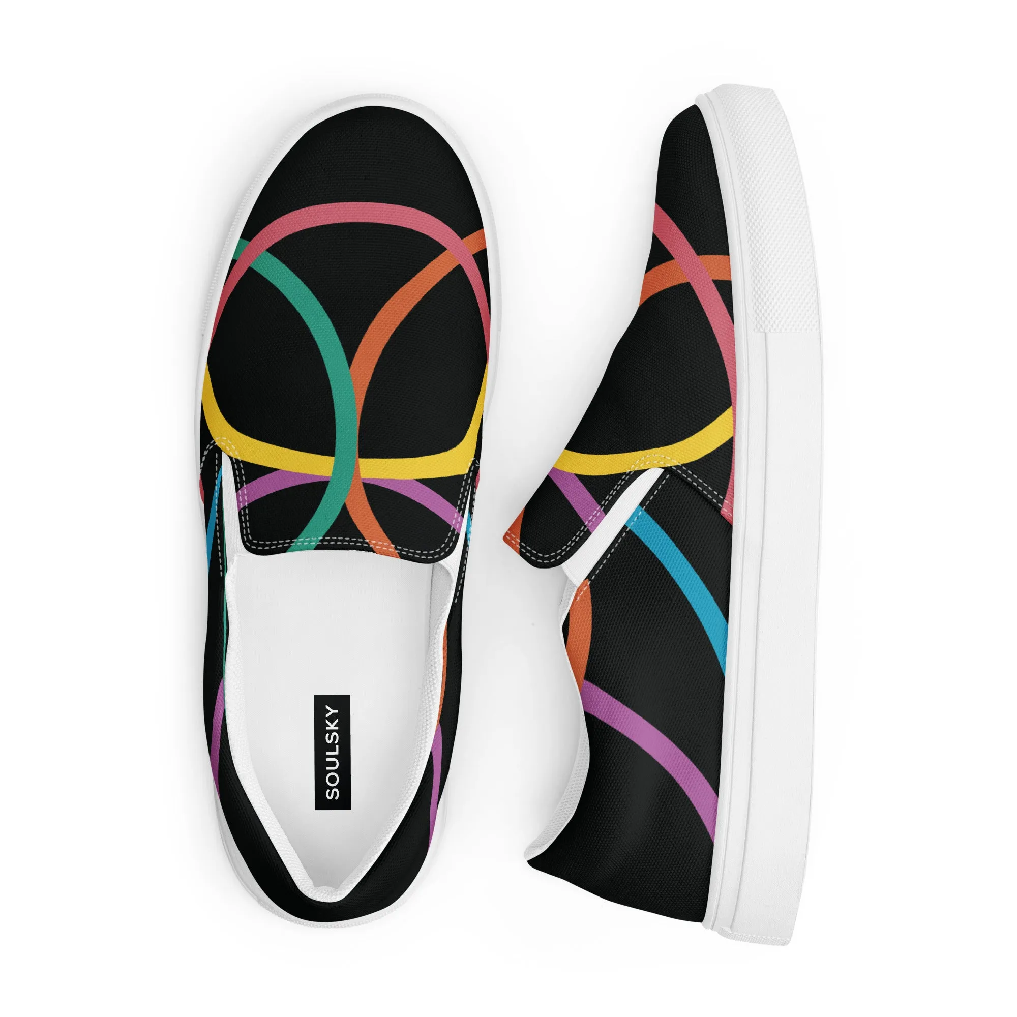 CONNECTED Men’s Slip-On Canvas Shoes