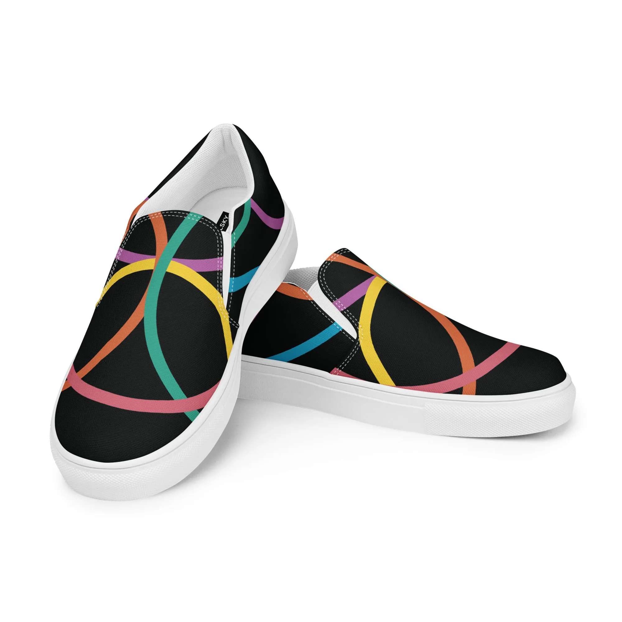 CONNECTED Men’s Slip-On Canvas Shoes