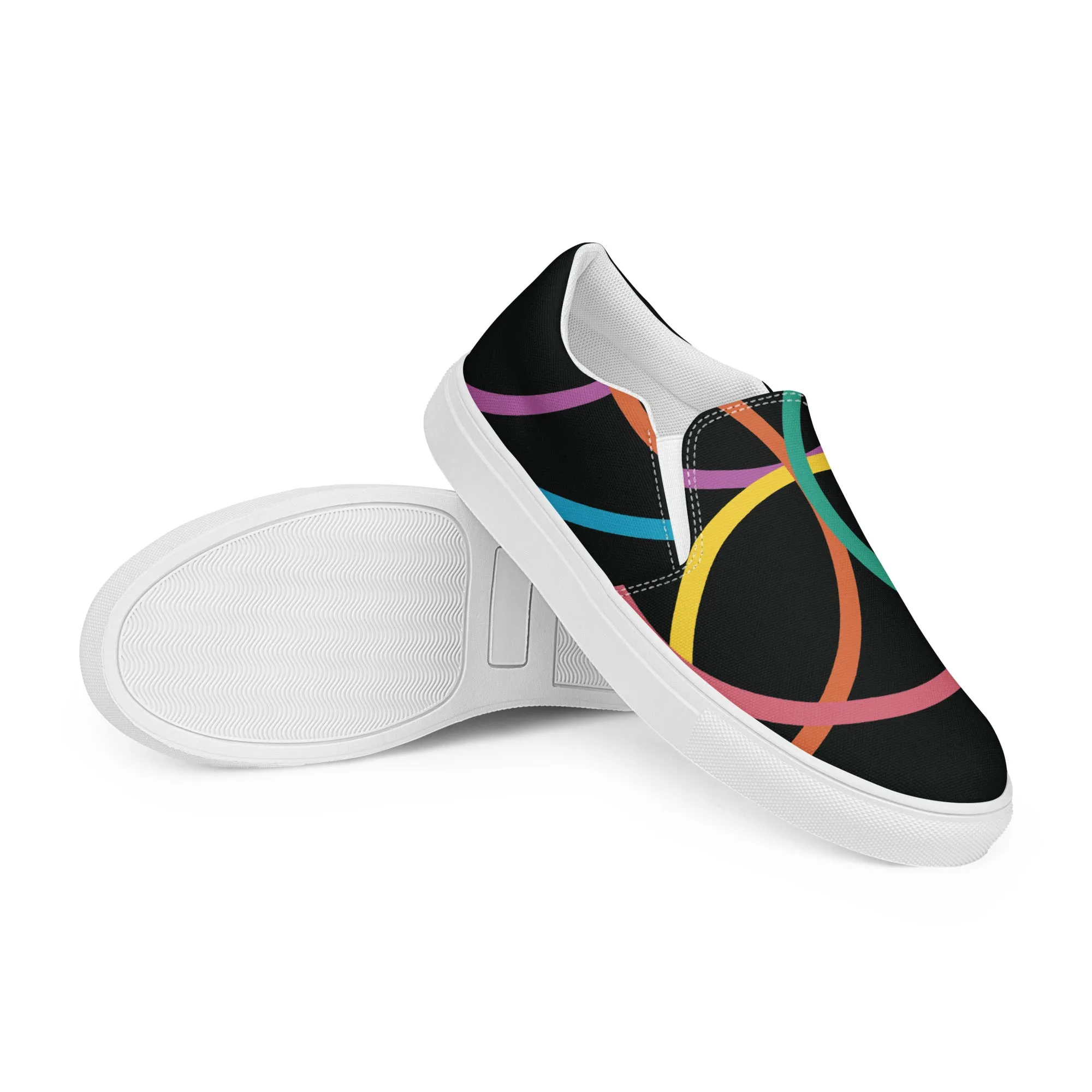 CONNECTED Men’s Slip-On Canvas Shoes