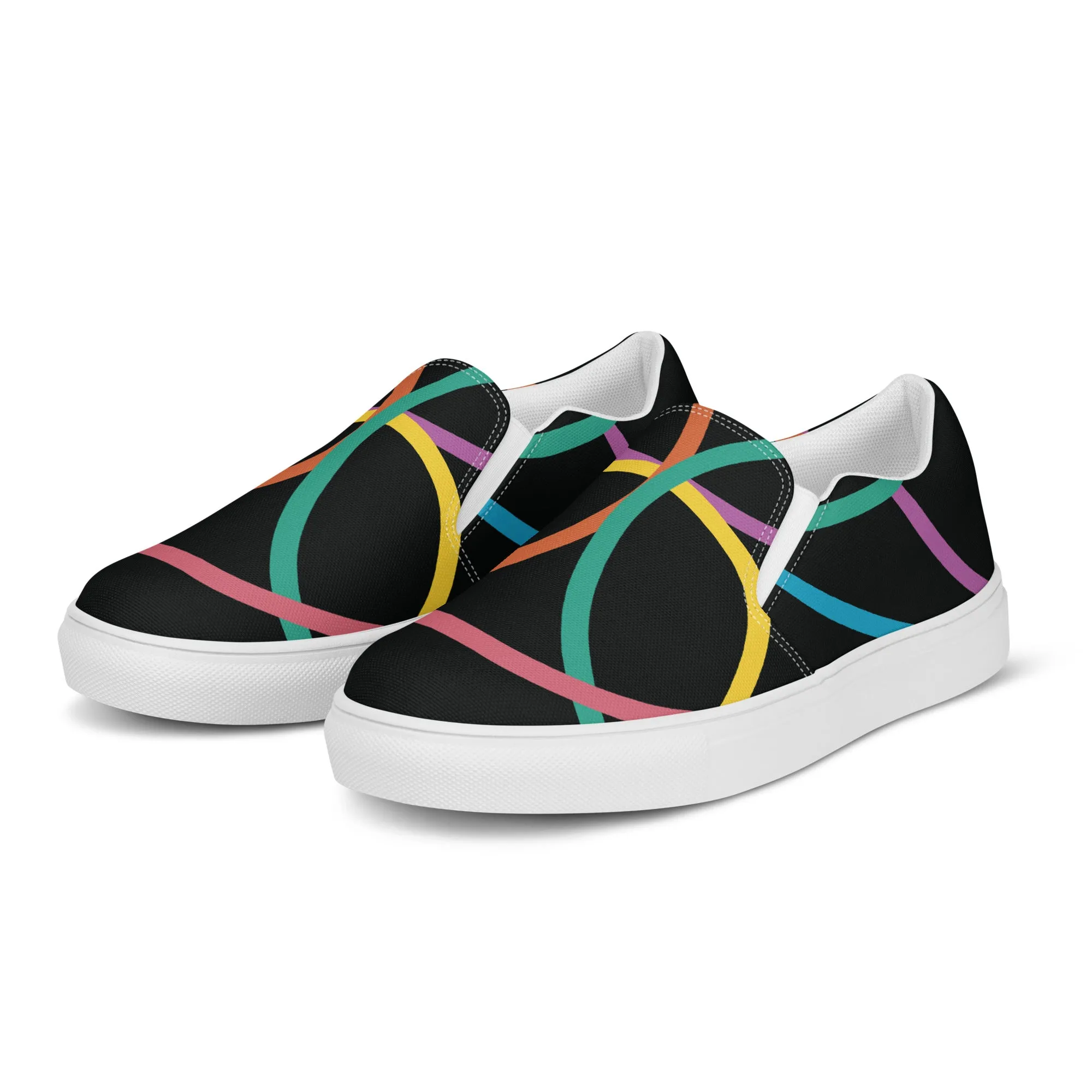 CONNECTED Men’s Slip-On Canvas Shoes