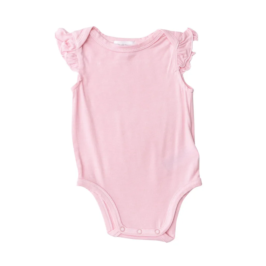 Crystal Rose, Ruffle Sleeve Onesie (now 40% off!)