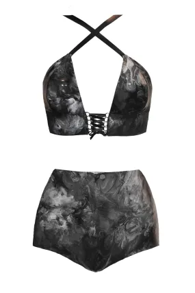 Cupido Serena Latex Lingerie Set