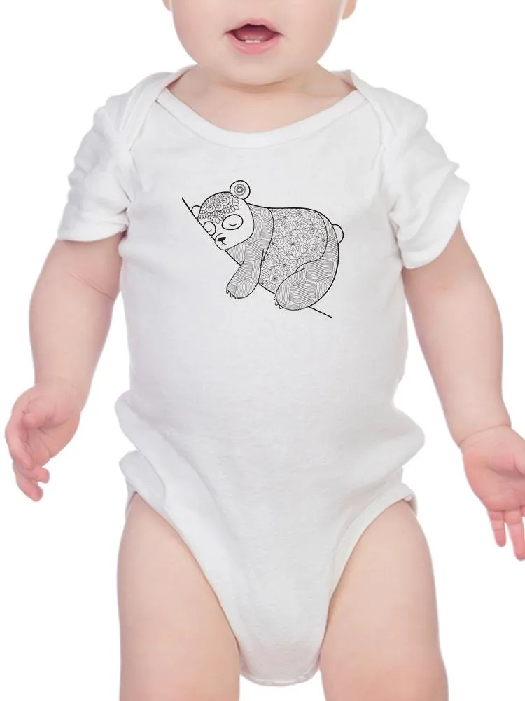 Cute Pattern Panda Bodysuit -Image by Shutterstock