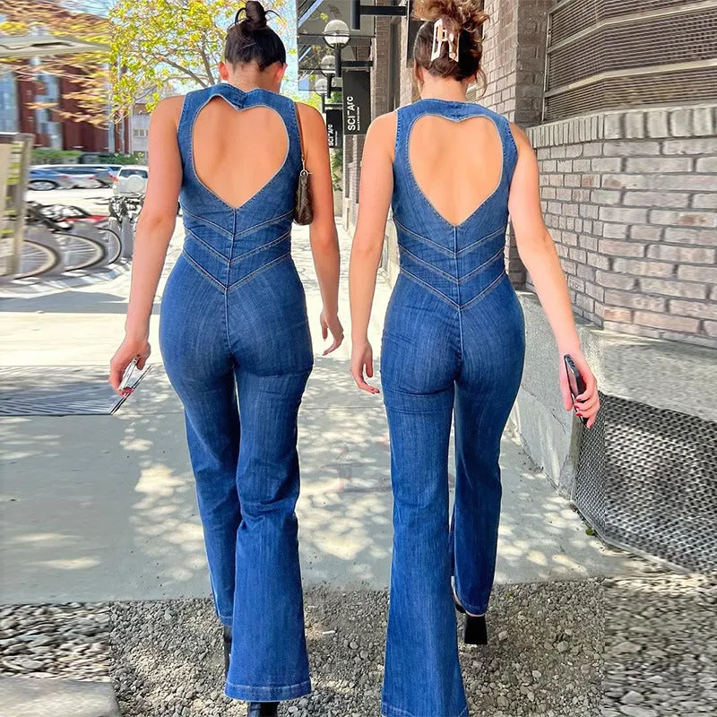 Denise Denim Jumpsuit