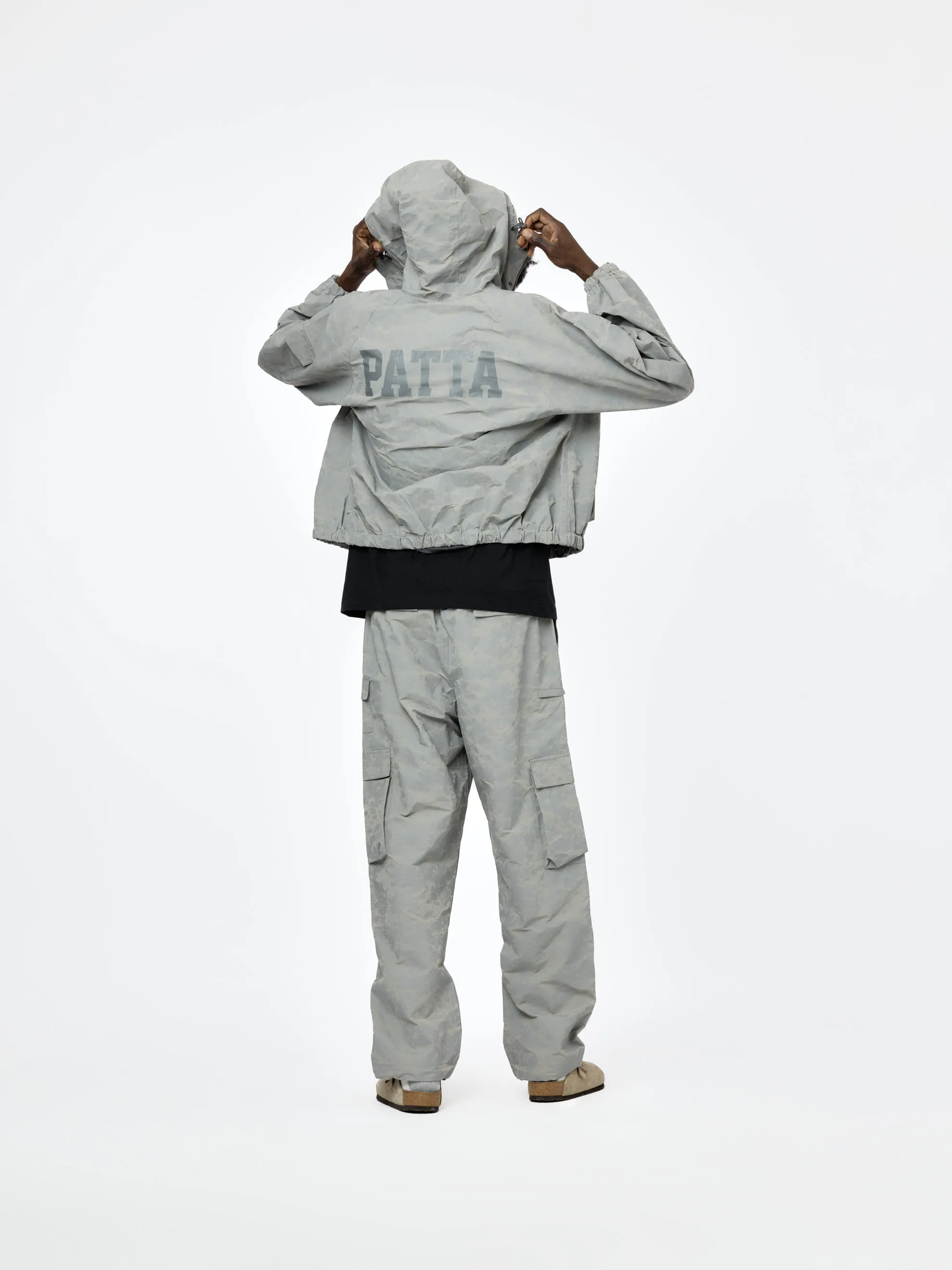 Digi Camo Reflective Cargo Pants (Wild Dove)