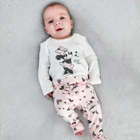Disney Minnie Mouse and Mickey Mouse Babywear 5 Piece Set