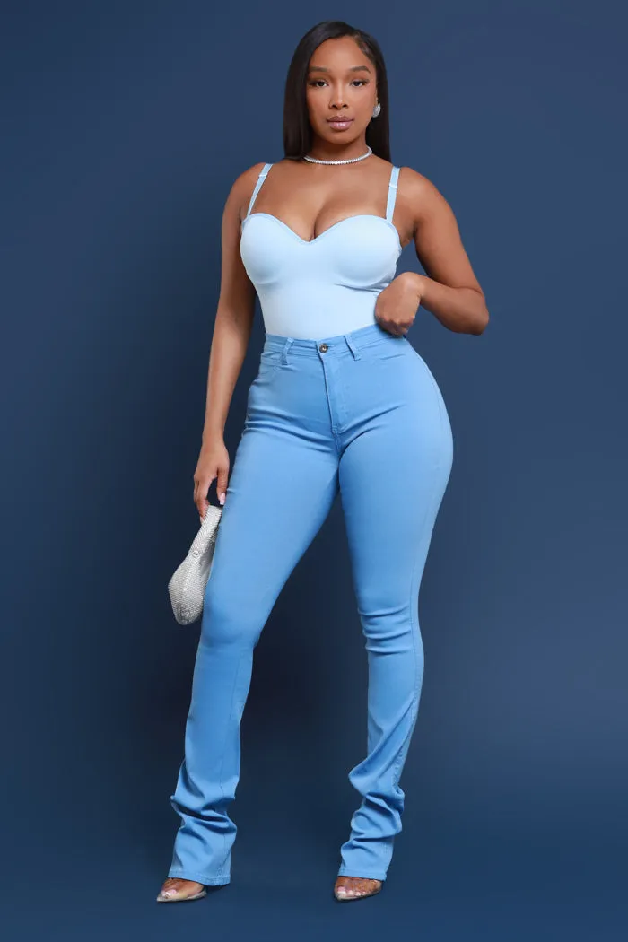 Doctored Form Shapewear Bodysuit - Baby Blue No. 124