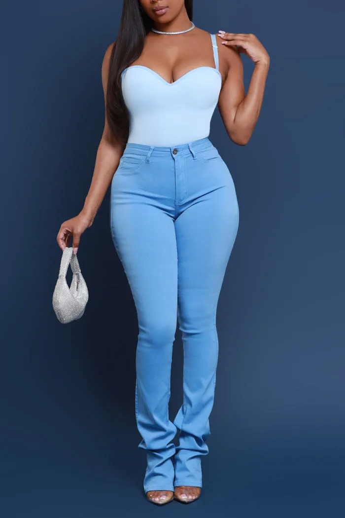 Doctored Form Shapewear Bodysuit - Baby Blue No. 124