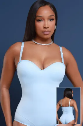 Doctored Form Shapewear Bodysuit - Baby Blue No. 124