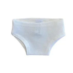 Dolls White Cotton Underwear